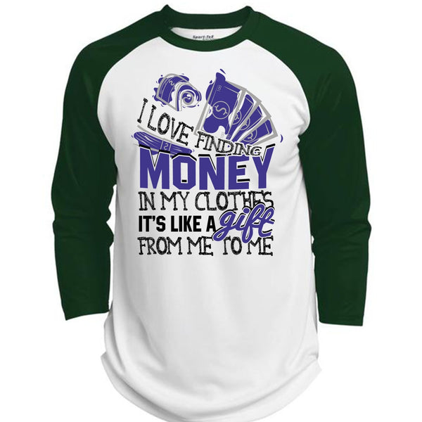 I Love Finding Money T Shirt, I Love My Life T Shirt, Awesome T-Shirts  (Polyester Game Baseball Jersey)