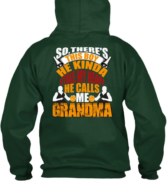 He Kinda Stole My Heart T Shirt, He Calls Me Grandma T Shirt