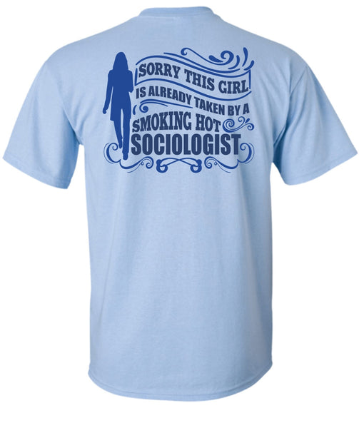 Smoking Hot Sociologist T Shirt, I Love Sociologist T Shirt