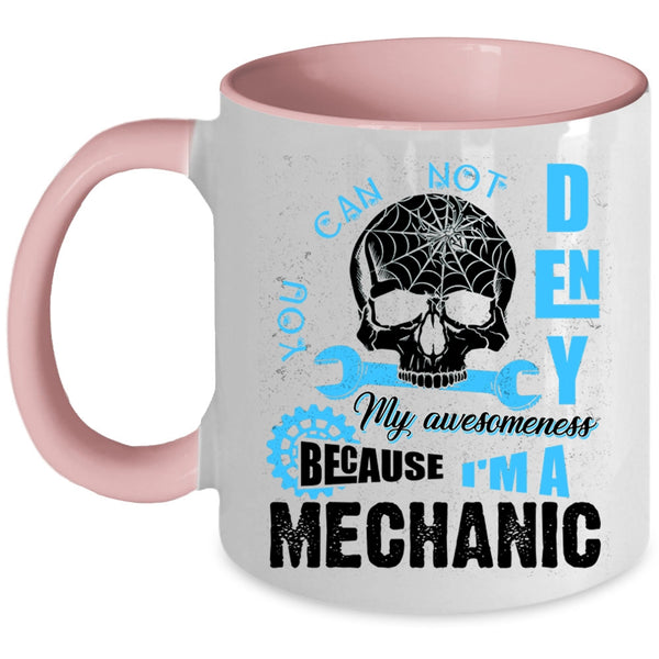 Scary Gift For Mechanics Coffee Mug, I'm A Mechanic Accent Mug