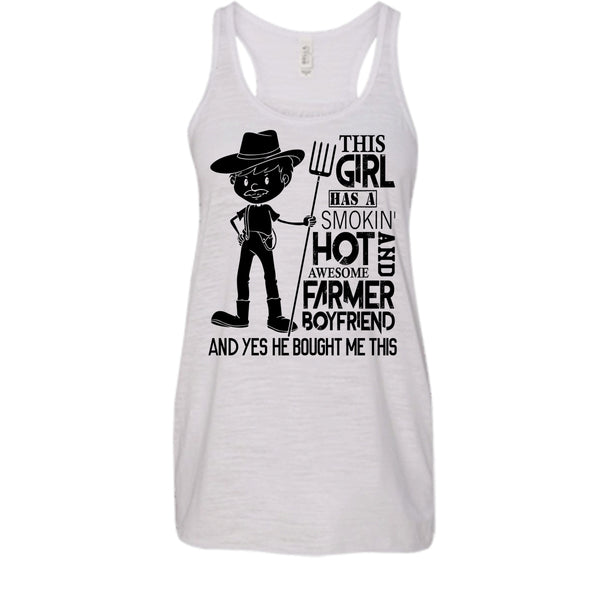 Awesome Farmer Boyfriend T Shirt, Gift Farmer T Shirt, Awesome t-shirts