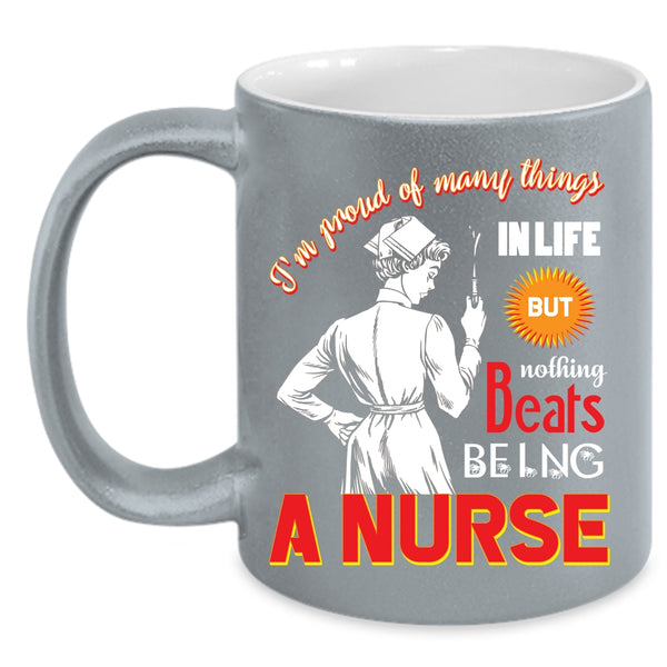 Being A Nurse Coffee Mug, Cute Gift For Nurses Coffee Cup