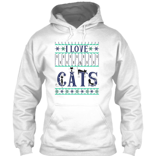 I Love Cats T Shirt, Catmas T Shirt