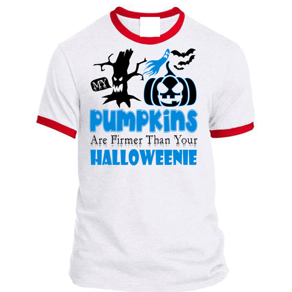 My Pumpkins Are Firmer Than Your Halloween T Shirt, Wait For Halloween T Shirt, Awesome T-Shirts