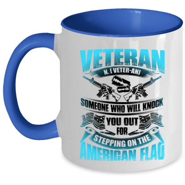 Cool Gift For Veterans Coffee Mug, Veteran Accent Mug