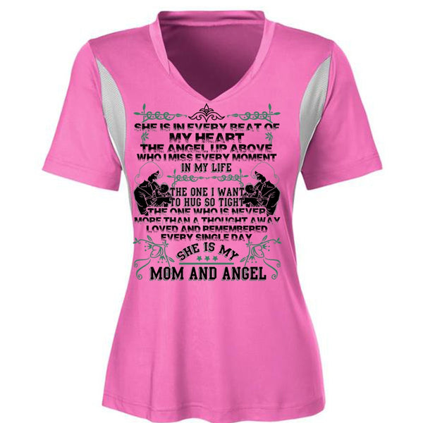 She Is My Mom And Angel T Shirt, Being A Mom T Shirt, Awesome T-Shirts