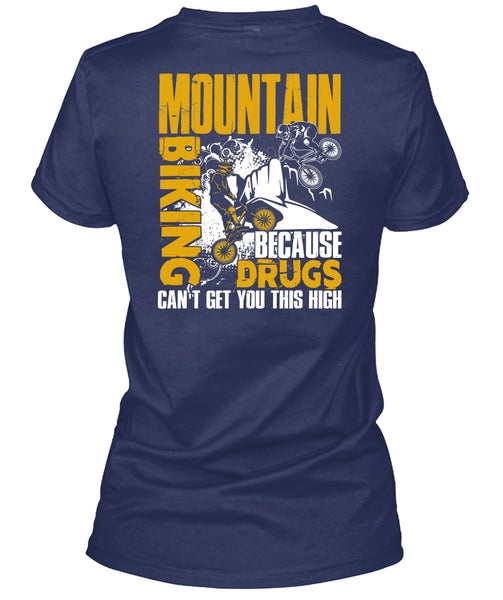 Mountain Biking T Shirt, Being A Biker T Shirt