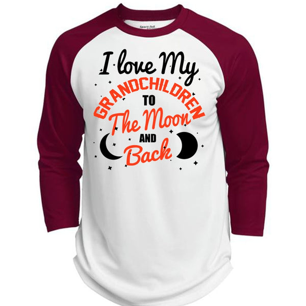 I Love My Grandchildren T Shirt, Being A Baby T Shirt, Awesome T-Shirts  (Polyester Game Baseball Jersey)