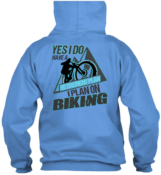 I Plan On Biking T Shirt, I Love Biker T Shirt