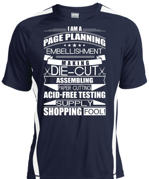 I Am A Page Panning T Shirt, Supply Shopping Fool T Shirt, Cool Shirt