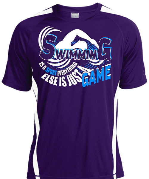 Swimming Is A Sport T Shirt, Else Is Just A Game T Shirt, Cool Shirt