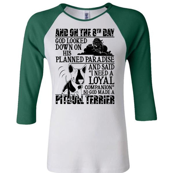 God Made A Pit Bull Terrier T Shirt, I Love Pit Bull T Shirt, Awesome T-Shirts