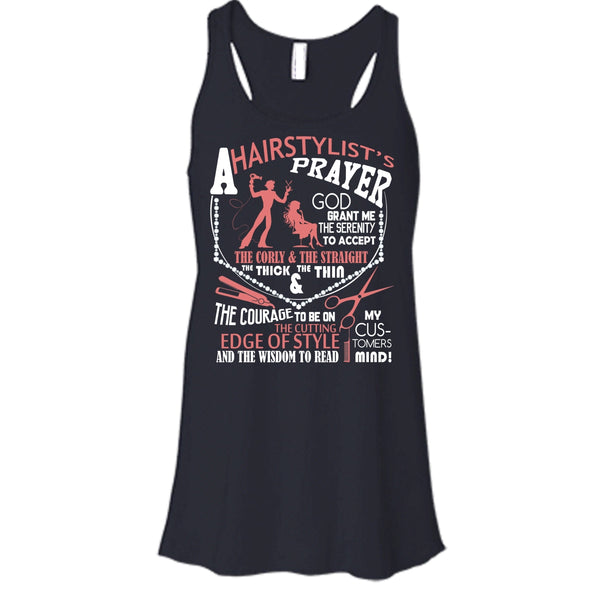 A Hair Stylist's Prayer T Shirt, Hair Stylist's Prayer Tank Top