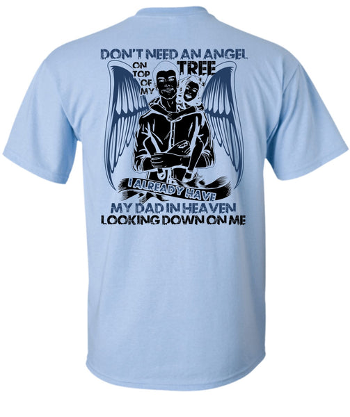 My Dad In Heaven T Shirt, I Love Papa T Shirt