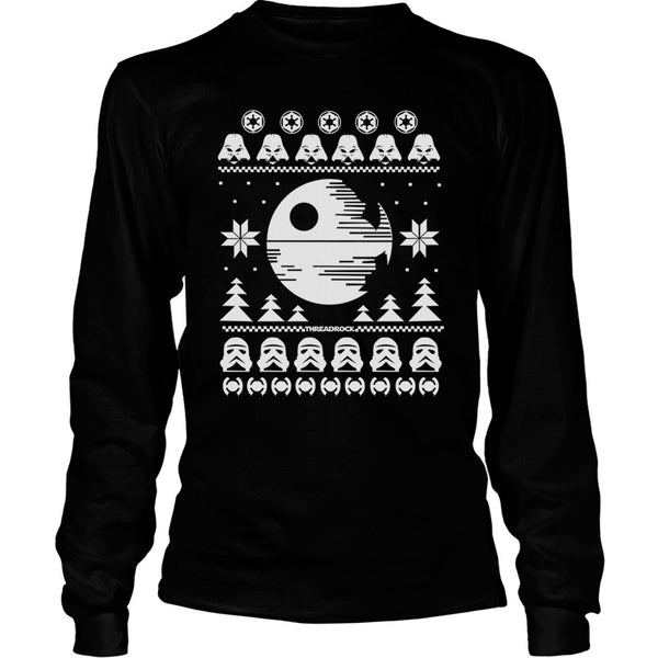 A black t-shirt with the shopify logo