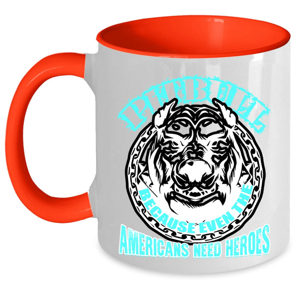 Cool Gift For Pitbull Owner Coffee Mug, Pitbull Accent Mug