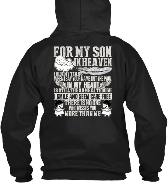 For My Son In Heaven T Shirt, Pain In My Heart T Shirt