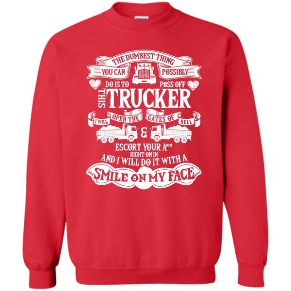 Coolest Trucking T Shirt, I Am A Truck Driver Sweatshirt