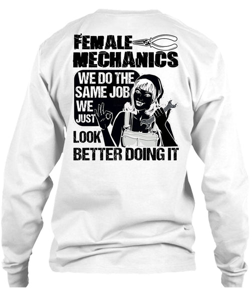 Female Mechanics T Shirt, I Love Mechanic T Shirt