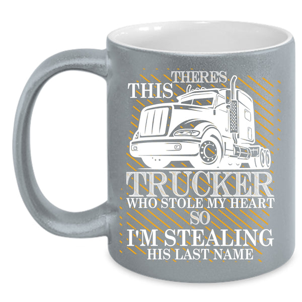 This Strucker Stole My Heart Coffee Mug, I'm Stealing His Last Name Coffee Cup