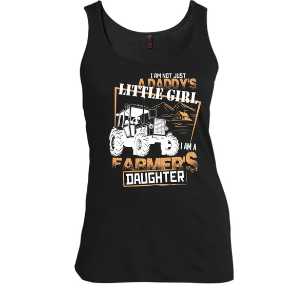 Just A Daddy's Littile Girl T Shirt, I'm A Farmer's Girl Tank Top