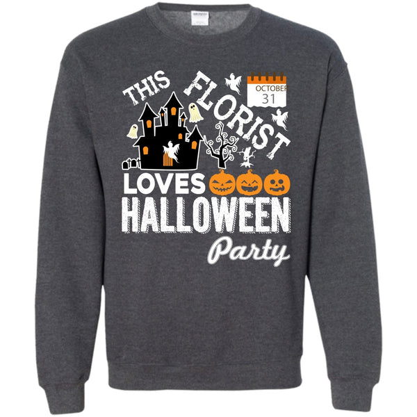 This Florist Love Halloween Party T Shirt, Cool Florist Sweatshirt