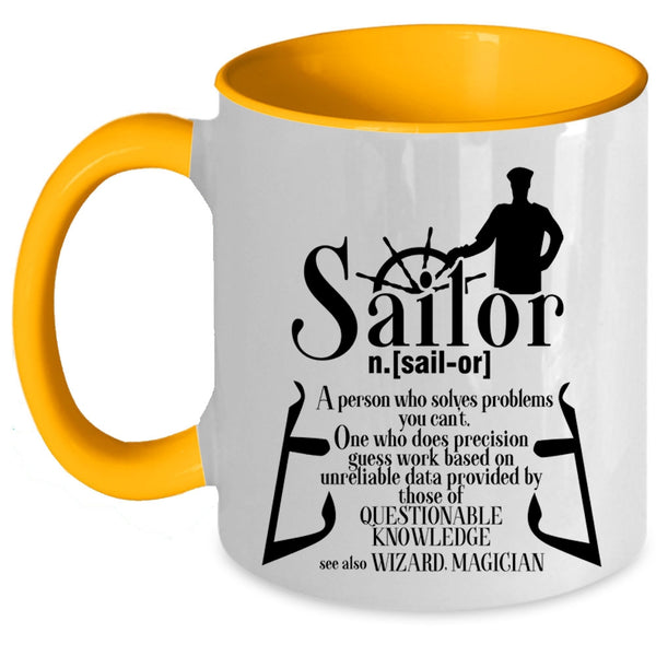 Awesome Gift For Sailors Coffee Mug, Sailor Accent Mug