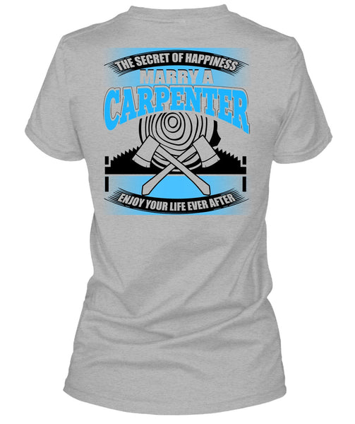 Marry A Carpenter T Shirt, I Love Carpenter T Shirt