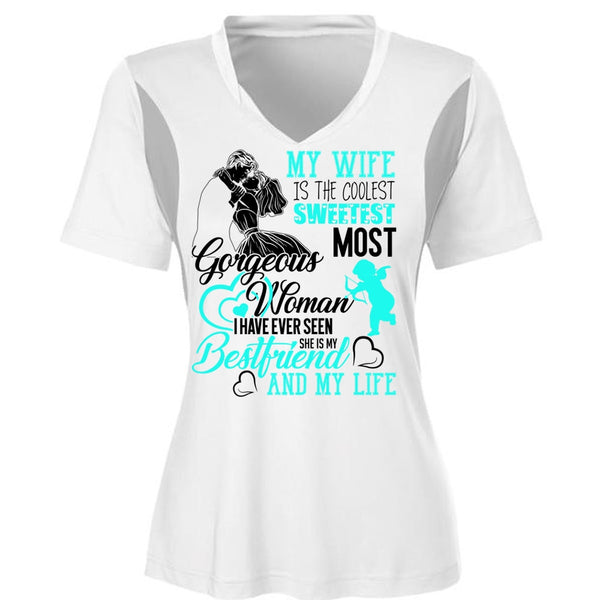 My Wife Is The Coolest T Shirt, I Love Husband T Shirt, Awesome T-Shirts