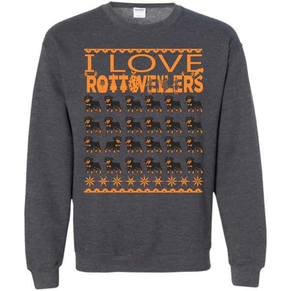 Coolest Rottwellers Lover T Shirt, Rottwellers Merry Christmas Sweatshirt