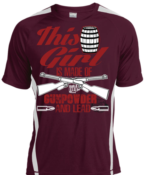 This Girl Is Made Of Gunpowder T Shirt, Being A Veteran T Shirt, Cool Shirt