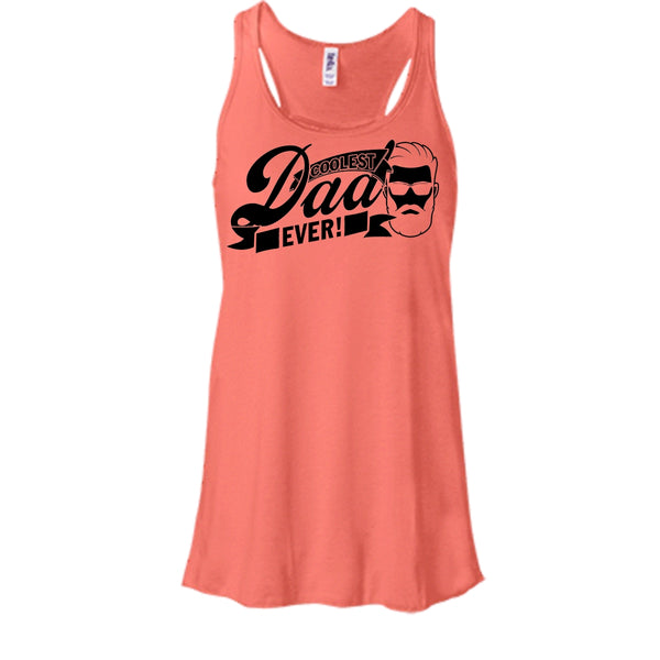 Coolest Dad Ever T Shirt, Father's Day Gift Tank Top