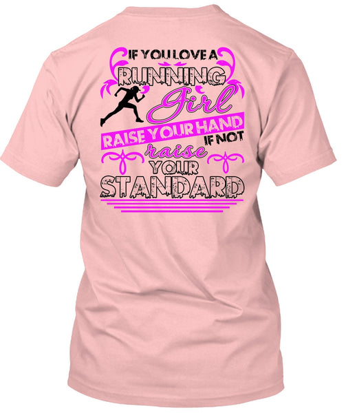 You Love Running Girl T Shirt, I Love Running T Shirt