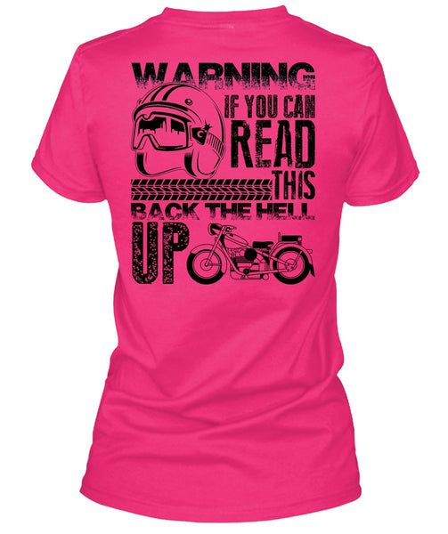 You Can Read T Shirt, I Love Biker T Shirt