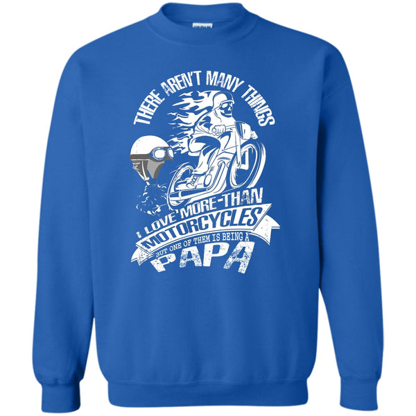 Being A Papa T Shirt, Coolest Biking Papa Sweatshirt
