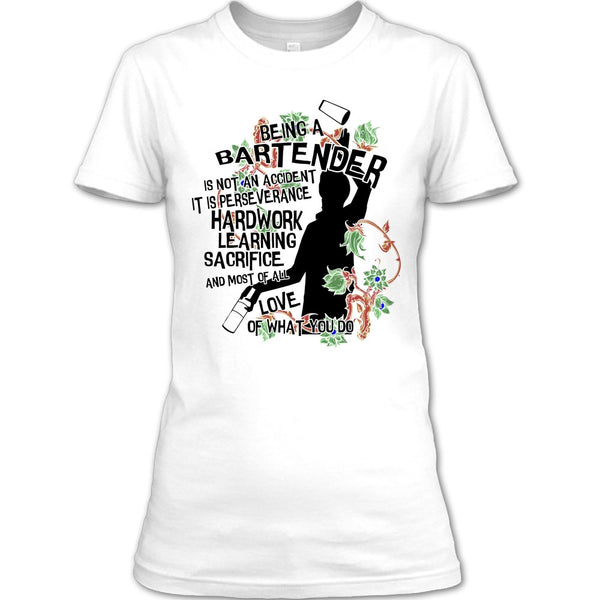 Being A Bartender T Shirt, Coolest Bartender T Shirt