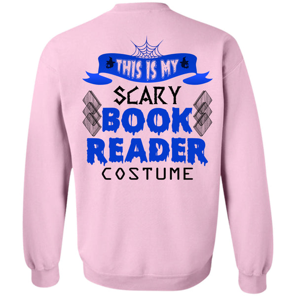 Wait For Halloween T Shirt, This Is My Scary Book Reader Costume Sweatshirt