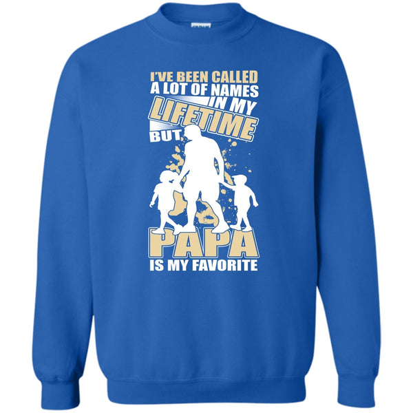 Papa Is My Favorite Name T Shirt, Coolest Papa Ever Sweatshirt