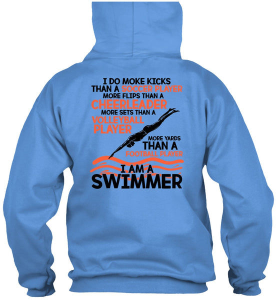 I Am A Swimmer T Shirt, I Love Swimming T Shirt