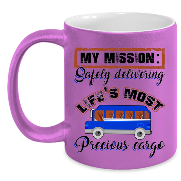 Safely Delivering Life's Most Precious Carge Coffee Mug, My Mission Accent Mug
