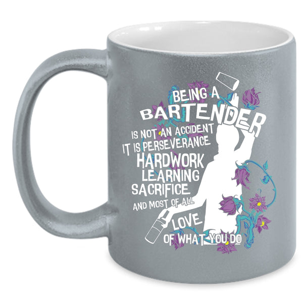 Being A Bartender Is Not An Accident Coffee Mug, Cute Bartender Coffee Cup