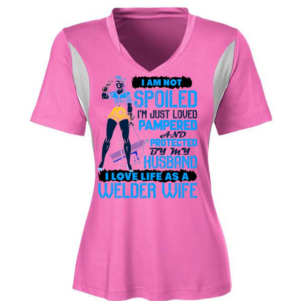 I Love Life As A Welder Wife T Shirt, I Love Welder T Shirt, Awesome T-Shirts