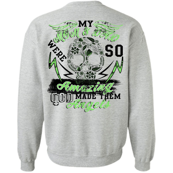 Being A Father T Shirt, My Mom And Dad Were So Amazing God Made Them Angels Sweatshirt