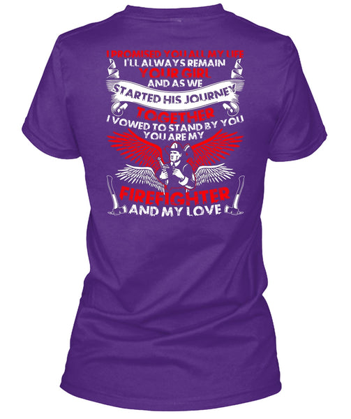 You Are My Firefighter T Shirt, I Love Firefighter T Shirt