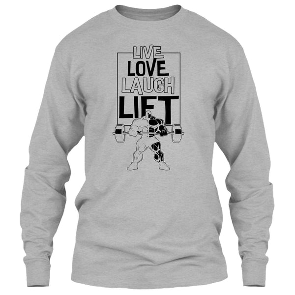Live Love Laugh Lift T Shirt, Gift For Gymmer T Shirt