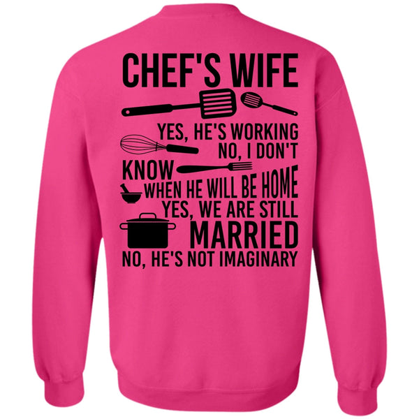 I Love Wife T Shirt, Chef's Wife Sweatshirt