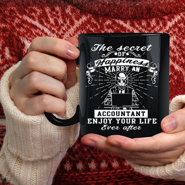 Marry An Accountant Coffee Mug, Cool Just Married Coffee Cup