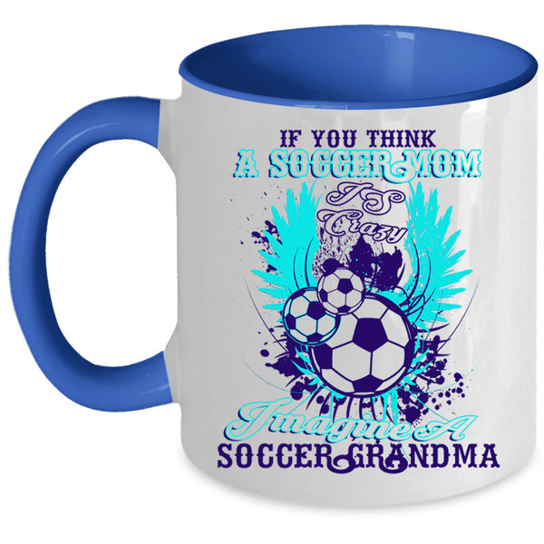 Soccer Grandma Coffee Mug, Soccer Mom Accent Mug