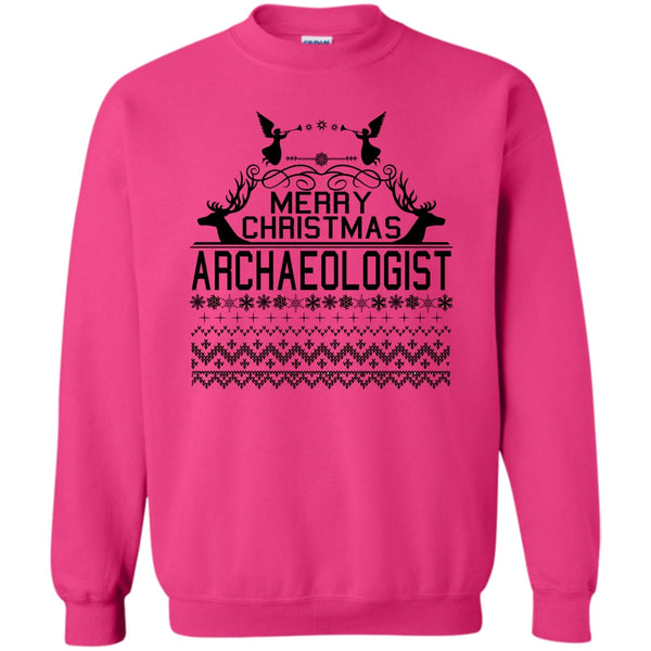 Merry Christmas Gift T Shirt, Merry Christmas Archaeologist Sweatshirt
