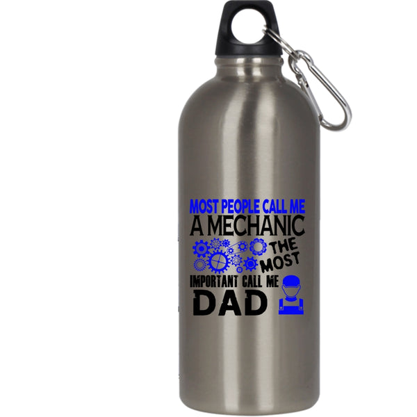 Call Me A Mechanic 20 oz Stainless Steel Bottle,Cal Me Dad Outdoor Sports Water Bottle